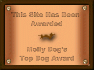 Molly's Top Dog Award